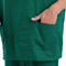 Зеленые люди Scrub рукав M L XL XXL 3XL 4XL форм костюма короткий