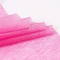 Розовая устранимая крышка кровати для лицевого массажа больницы PE PP пользы